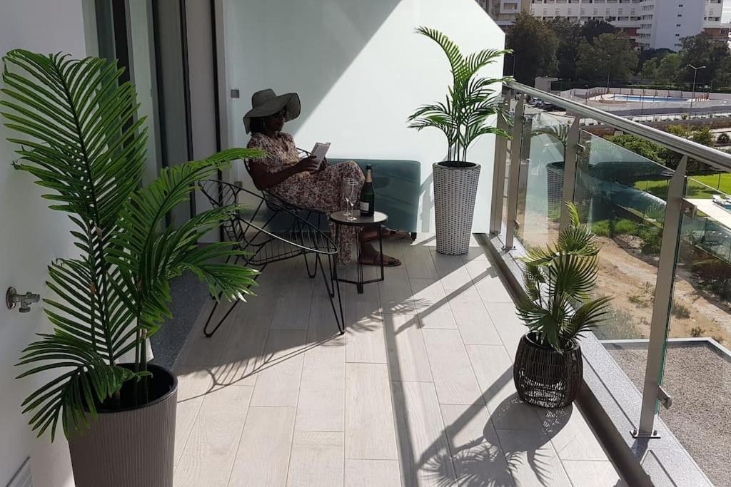 Charming Apartment Monte Residence On Top Floor. Portimão Buitenkant foto